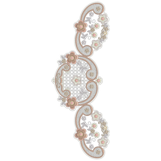 Rose Gold Bridal Lace 4  
