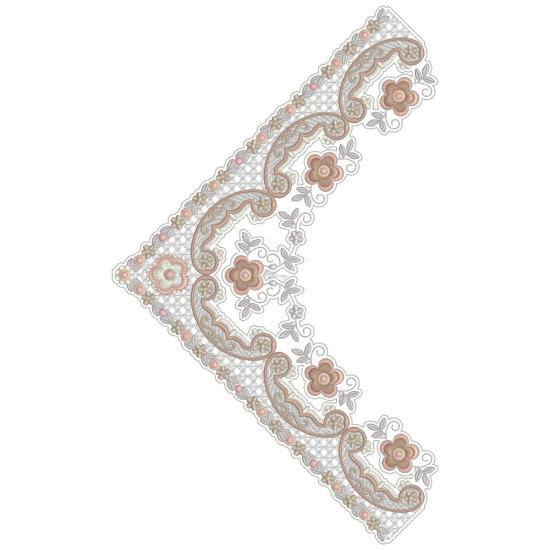 Rose Gold Bridal Lace 4  