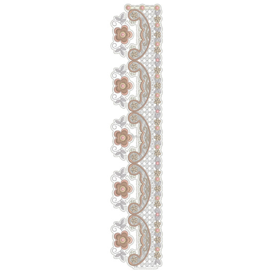 Rose Gold Bridal Lace 4  
