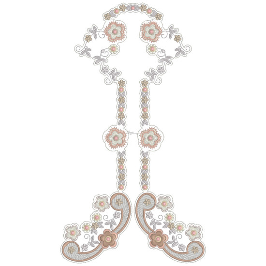 Rose Gold Bridal Lace 4  