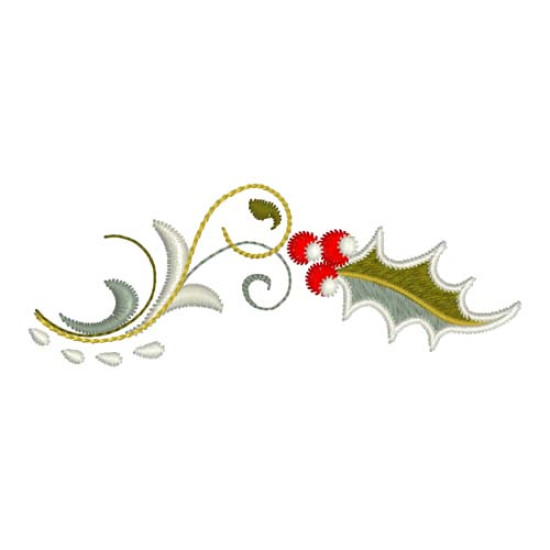 Rosemaling Christmas Machine Embroidery designs