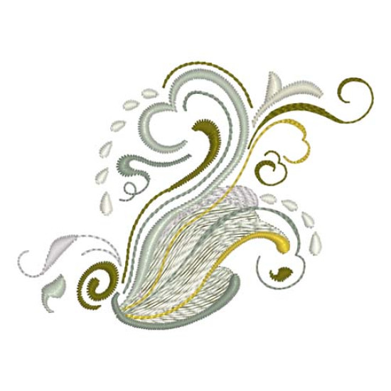 Rosemaling Christmas Machine Embroidery designs