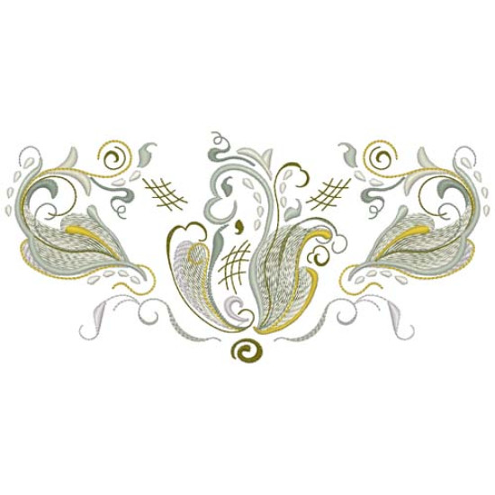 Rosemaling Christmas Machine Embroidery designs