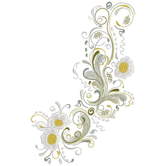 Rosemaling Christmas Machine Embroidery designs
