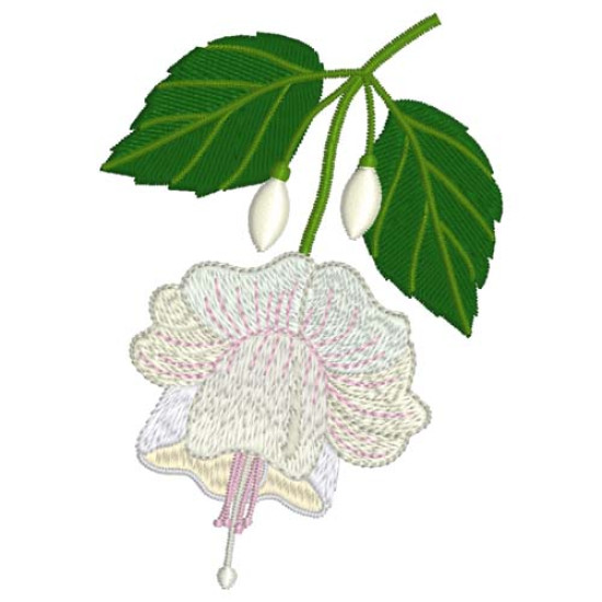 Renaissance Fuchsias Machine embroidery designs