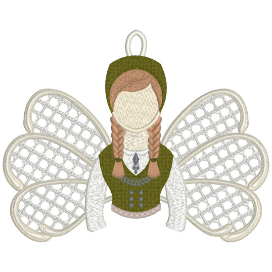 Rosemaling Angel 