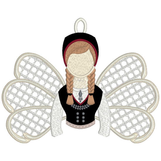 Rosemaling Angel 