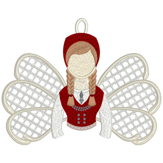 Rosemaling Angel 
