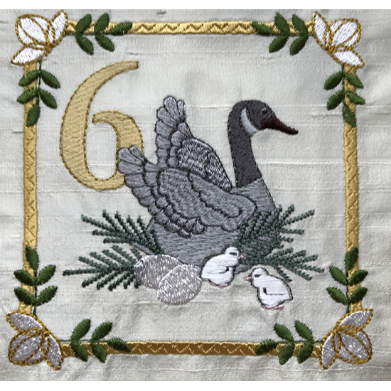 12 days of Christmas machine embroidery designs 