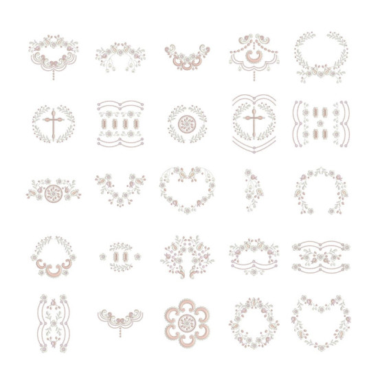Une Petit Princesse Heirloom embroidery designs