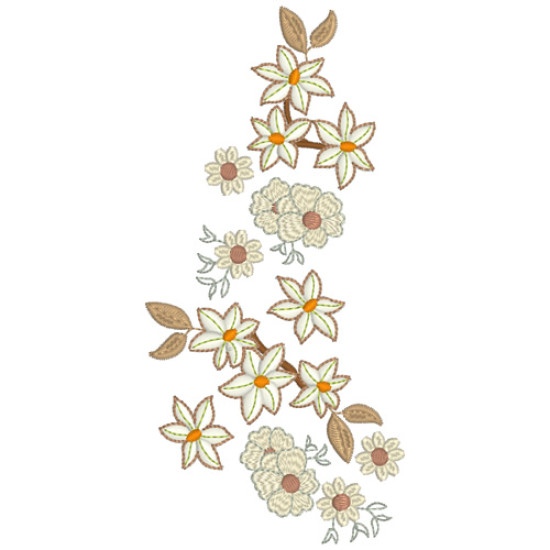 Vintage Grace floral embroidery designs