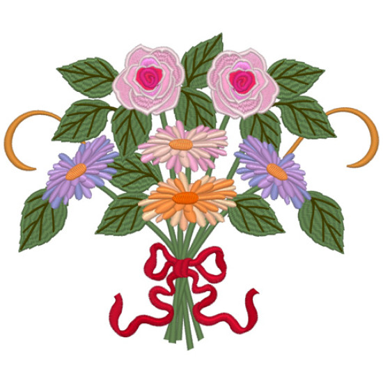 Victorian Floral machine embroidery designs  