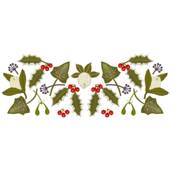 hellebore botanical embroidery designs