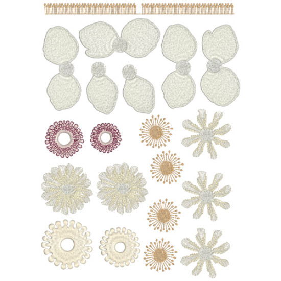 hellebore botanical embroidery designs