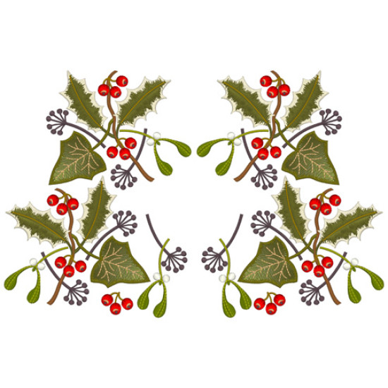 hellebore botanical embroidery designs