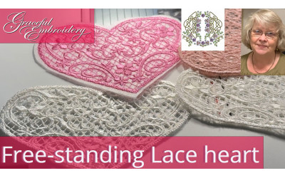 Free standing lace tips
